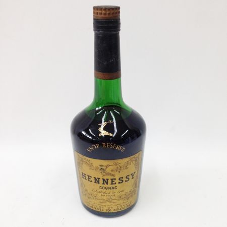  Hennessy ヘネシー ブランデー コニャック VSOP reserve リザーブ 古酒 未開栓