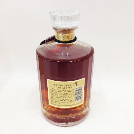 【北海道内限定発送】 HIBIKI サントリーヒビキ 響 17年 ゴールドラベル 箱付 未開栓