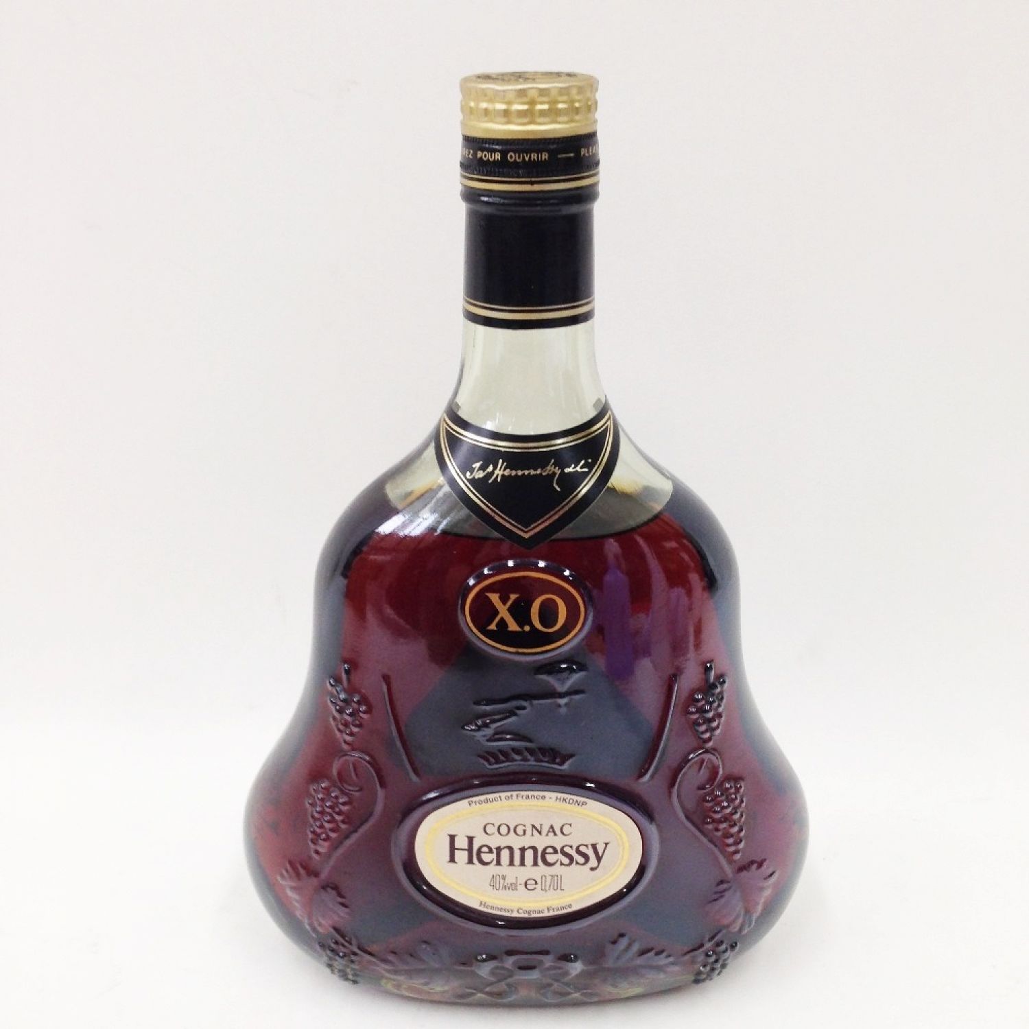 【中古】 Hennessy ヘネシー JASヘネシー JAS Hennessy ブランデー コニャック 古酒 金キャップ グリーンボトル N