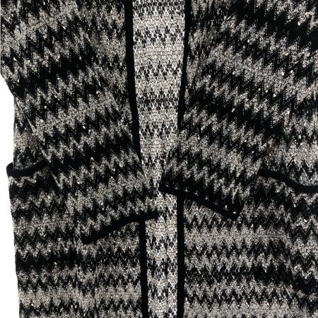  SPECCHIO スペッチオ レディース ロングカーディガン サイズ40 ブラック