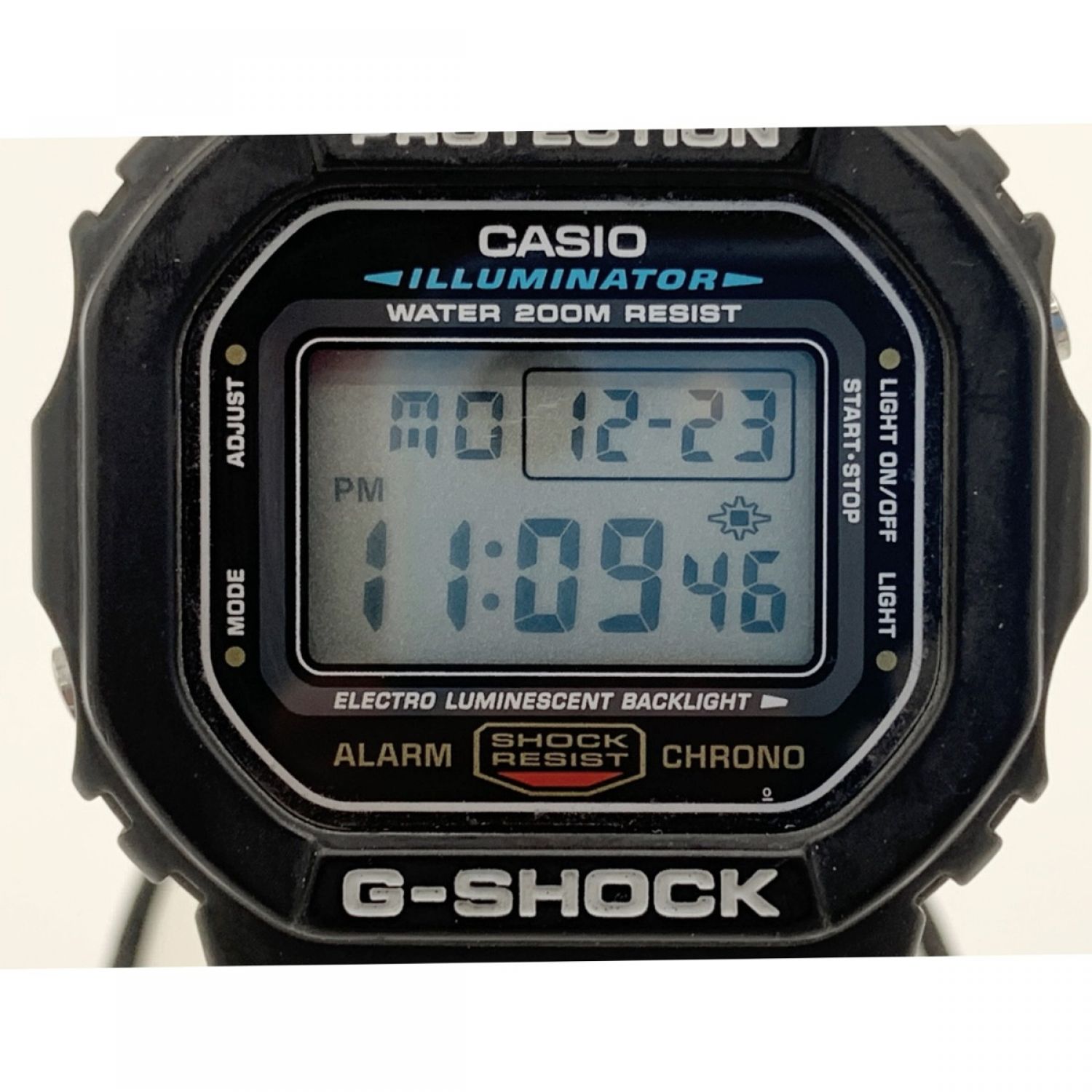 中古】 CASIO カシオ G-SHOCK Gショック 腕時計 DW-5600E ブラック B ...