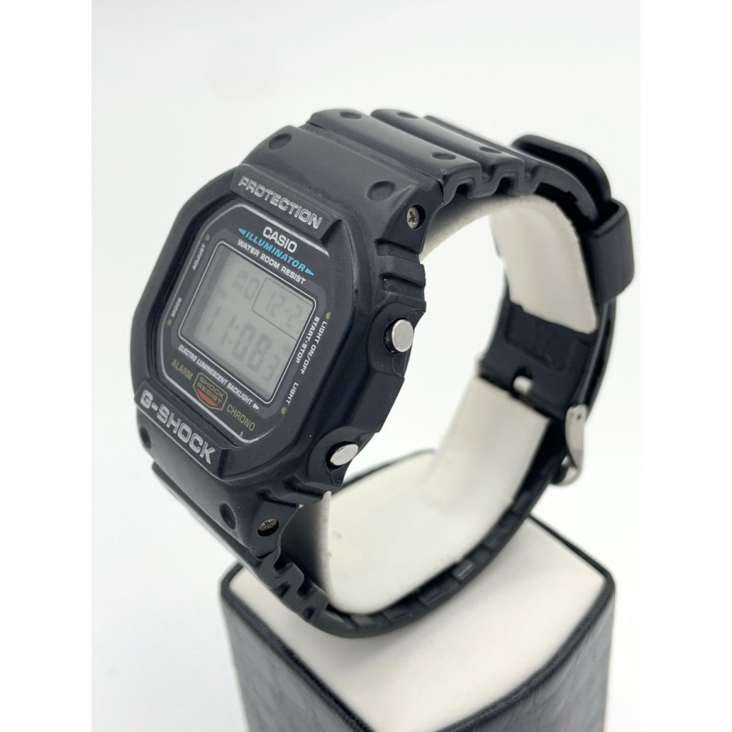 中古】 CASIO カシオ G-SHOCK Gショック 腕時計 DW-5600E ブラック B