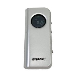 〇〇 SONY ソニー 小型ラジオ SRF-M98 シルバー Bランク