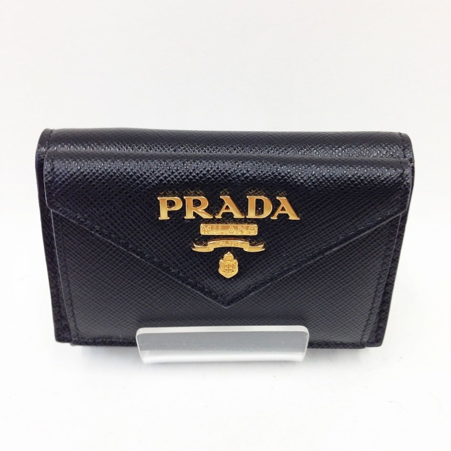 新品  Prada 三つ折り財布