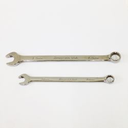 〇〇 Snap-on スナップオン コンビネーションレンチ Snap-on 2本セット 10mm×14ｍｍ 5117714 Bランク