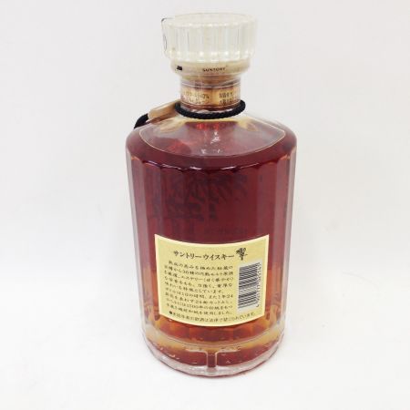 【北海道内限定発送】 HIBIKI サントリーヒビキ ウィスキー 700ml 響  43％　ノンエイジ 表和紙、裏ゴールドラベル 古酒 未開栓