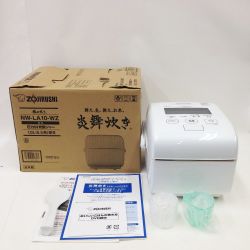 〇〇 ZOJIRUSHI CORPORATION 象印 圧力IH炊飯ジャー 炎舞炊き NW-LA10 ホワイト 未使用品 Sランク