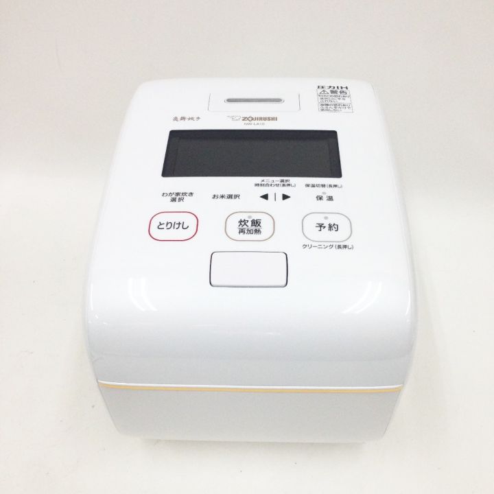 ZOJIRUSHI CORPORATION 象印 圧力IH炊飯ジャー 炎舞炊き NW-LA10 ホワイト 未使用品｜中古｜なんでもリサイクルビッグバン