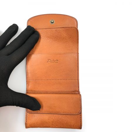  Dakota ダコタ ブラック レーベル ミニモ 三つ折り財布 0627601 ブラウン