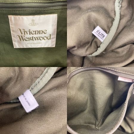  Vivienne Westwood ヴィヴィアン・ウエストウッド ウールバッグ トートバッグ パープル×グレー x グレー