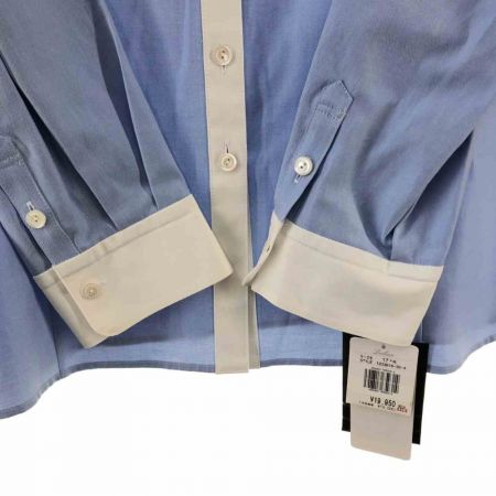  Leilian レリアン レディース シャツ サイズ17+ スカイブルー