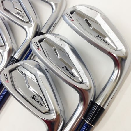  DUNLOP ダンロップ スリクソン ZX5 アイアンセット ディアマナZX60 7本 メンズクラブ