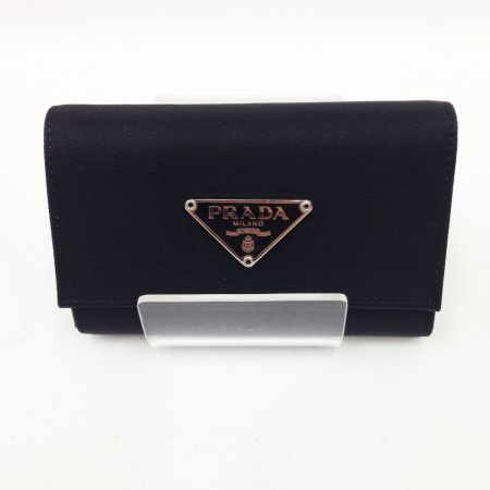  PRADA プラダ NERO　キーケース M222 ブラック 未使用品