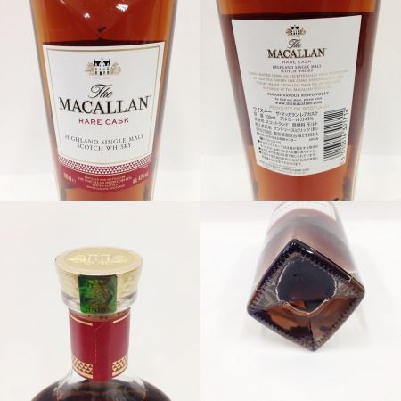  The MACALLAN マッカラン レアカスク シングルモルト 700ml 箱付 ウイスキー 未開栓