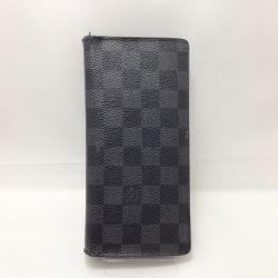 〇〇 LOUIS VUITTON ルイヴィトン ダミエ　長財布 N62665 ブラック ジャンク品 現状渡し Dランク