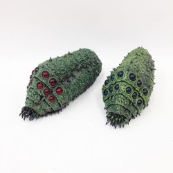 〇〇  風の谷のナウシカ 王蟲 紅眼（可動） 蒼眼　2体セット ホビー フィギュア  Bランク