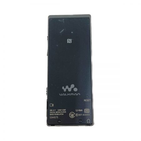  SONY ソニー WALK MAN ウォークマン  ポータブルプレーヤー 64GB ハイレゾ対応 NW-A17 ブラック