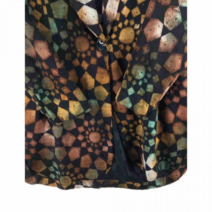 ITALIYA イタリヤ レディース ジャケット 伊太利屋 サイズ9A2 ブラック