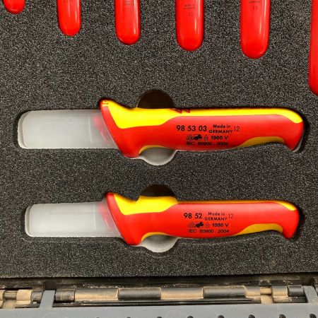  KNIPEX クニペックス 絶縁工具セット 26点セット 989912