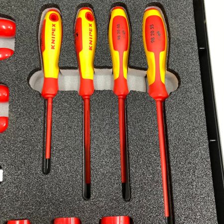  KNIPEX クニペックス 絶縁工具セット 26点セット 989912