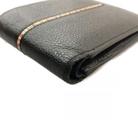 新品 ポールスミス 二つ折り財布 ネイビー PSC794 財布 レザー メンズ