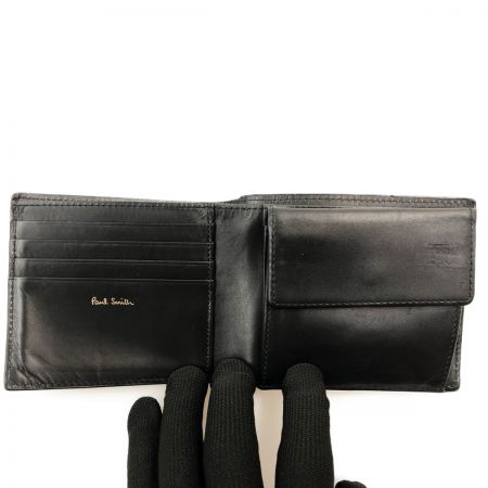 【中古】 Paul Smith ポールスミス 二つ折り財布 インセット マルチ