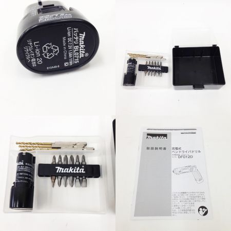  MAKITA マキタ 充電式ペンドライバドリル  DF012DSHX