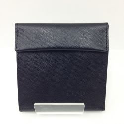 〇〇 abrAsus×Orobianco 薄い財布 アブラサス abrAsus メンズ abrAsus×Orobianco  財布 ブラック×ブルー x ブルー Aランク