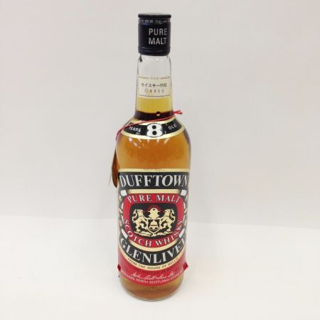 中古】 ダフタウン DUFFTOWN グレンリベット 8年 760ml 43% スコッチ