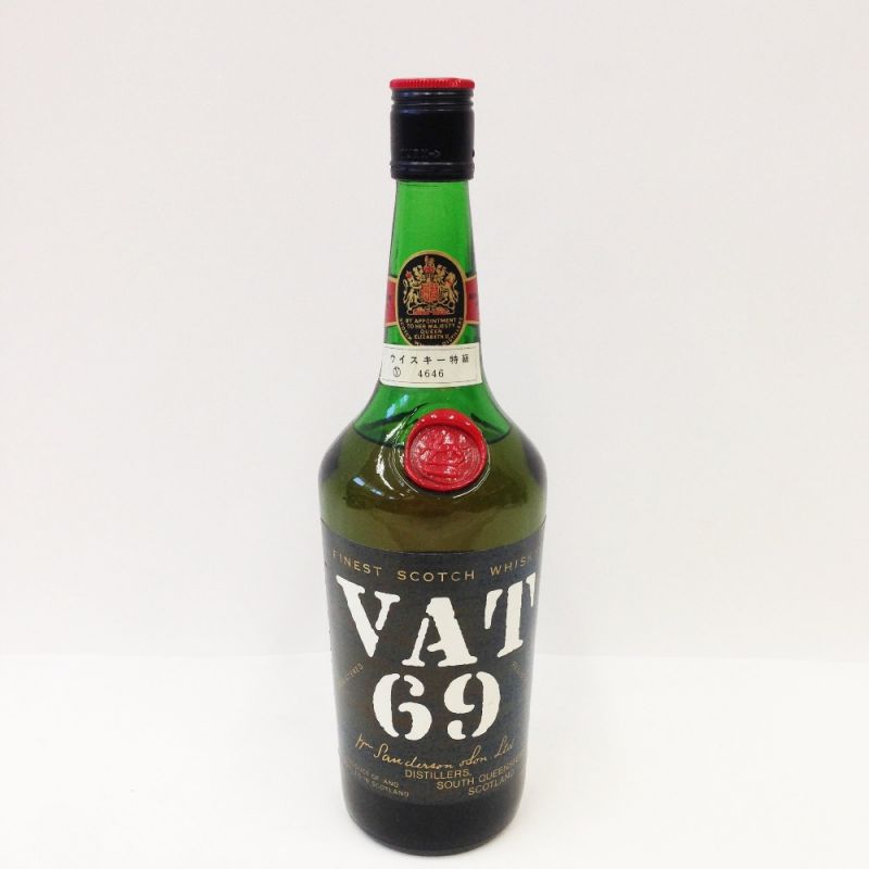 中古】 バット69 VAT69 スコッチ ウイスキー ウイスキー 特級 未開栓 