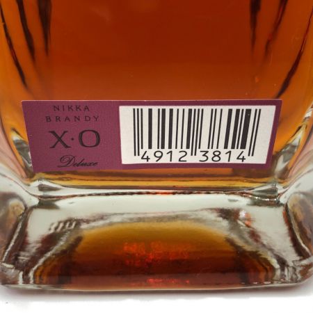 【北海道内限定発送】 NIKKA WHISKY ニッカウイスキー ブランデー  XO deluxe 660ｍｌ 未開栓