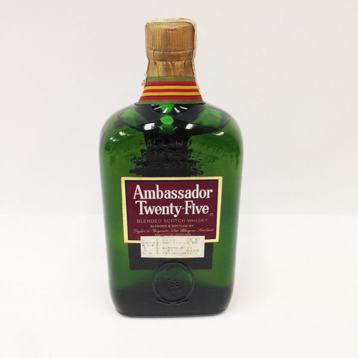 アンバサダー 25年 Ambassador Twenty-Five 760ml 43% スコッチウイスキー ウイスキー特級 古酒  未開栓｜中古｜なんでもリサイクルビッグバン