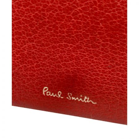 Paul Smith ポールスミス レザー 長財布 レッド x ブラウン｜中古｜なんでもリサイクルビッグバン