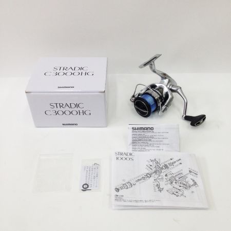  SHIMANO シマノ 19ストラディック　C3000HG　04019　スピニングリール C3000HG 箱付
