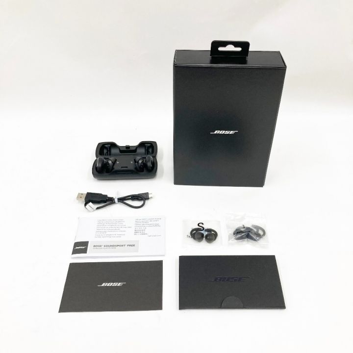 BOSE ボーズ BOSE SOUNDSPORT FREE ワイヤレスイヤホン ブラック｜中古｜なんでもリサイクルビッグバン