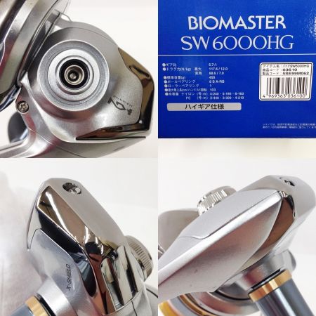  SHIMANO シマノ 16バイオマスター　SW6000HG　03610　スピニングリール 03610