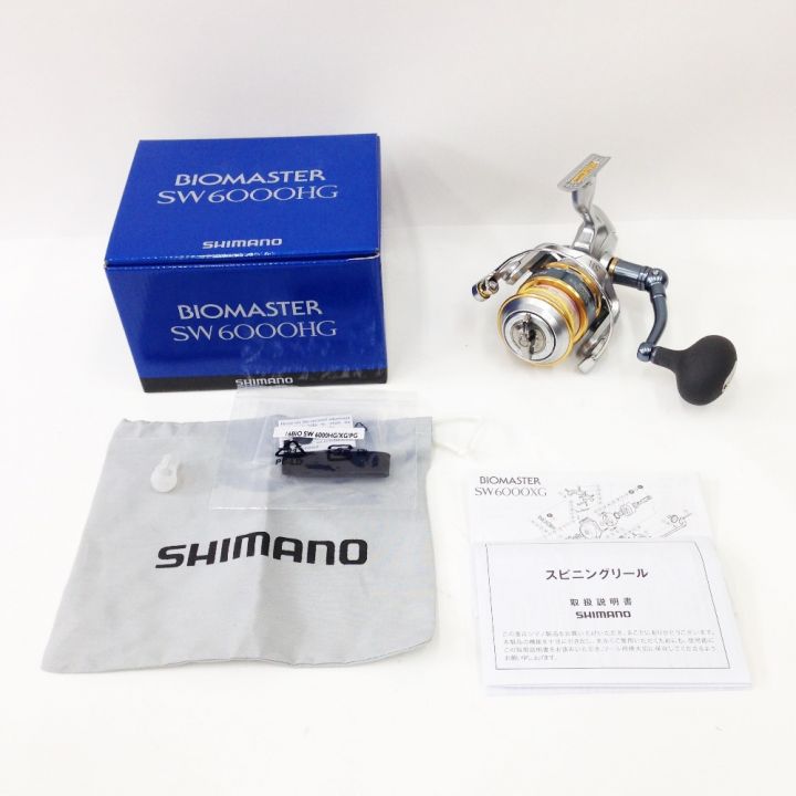 SHIMANO シマノ 16バイオマスター SW6000HG 03610 スピニングリール 03610｜中古｜なんでもリサイクルビッグバン