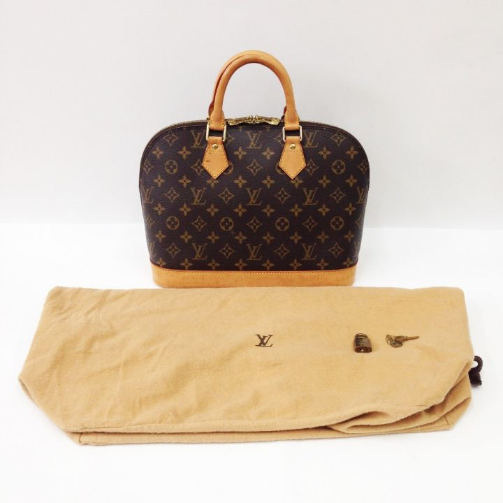 LOUIS VUITTON ルイヴィトン モノグラム アルマPM バッグ ハンドバッグ M51130 ブラウン｜中古｜なんでもリサイクルビッグバン