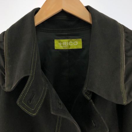  HIROKO BIS ヒロコ ビス レディース ジャケット サイズ13AB カーキ