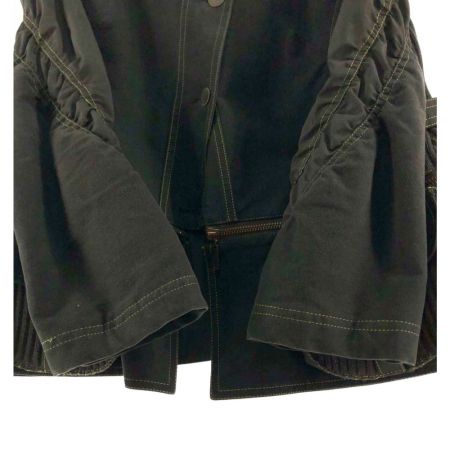  HIROKO BIS ヒロコ ビス レディース ジャケット サイズ13AB カーキ