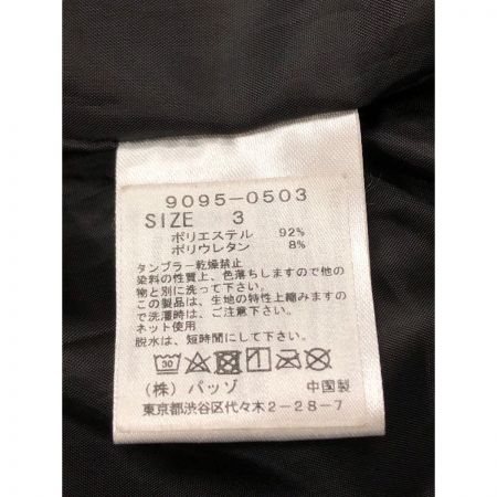  FATMOOSE メンズ コート サイズ3 ブラック