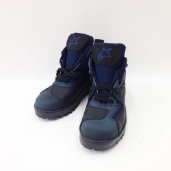 〇〇 Alpinestars 靴 シューズ サイズ42 27cm メンズ GORE-TEX ゴアテックス ネイビー Sランク