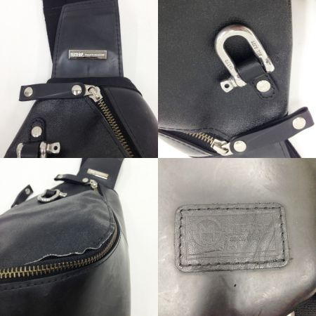  森野帆布 x SEAL ボディバッグ ショルダーバッグ ブラック