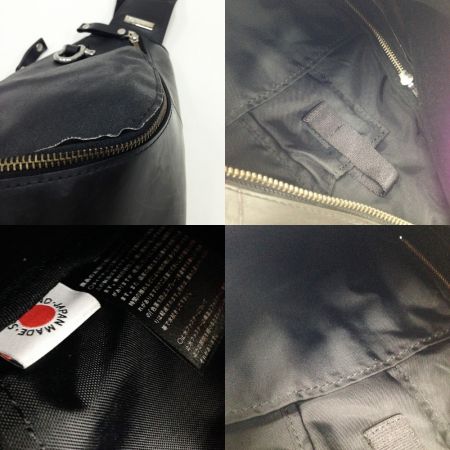  森野帆布 x SEAL ボディバッグ ショルダーバッグ ブラック