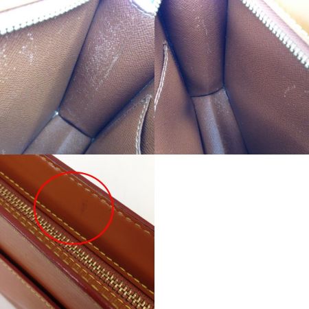  LOUIS VUITTON ルイヴィトン エピ ポシェット オム 箱・布袋付　セカンドバッグ　クラッチバッグ M52528 ブラウン