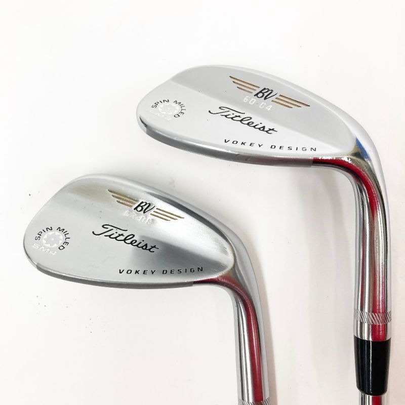 中古】 Titleist タイトリスト VOKEY DESIGN SPIN MILLED SM4 2本