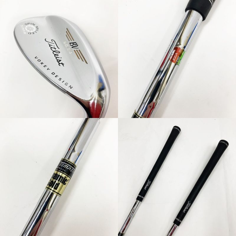 中古】 Titleist タイトリスト VOKEY DESIGN SPIN MILLED SM4 2本