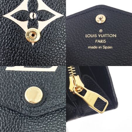  LOUIS VUITTON ルイヴィトン ポルトフォイユ・サラ バイカラー モノグラム・アンプラント レザー 長財布 M80496