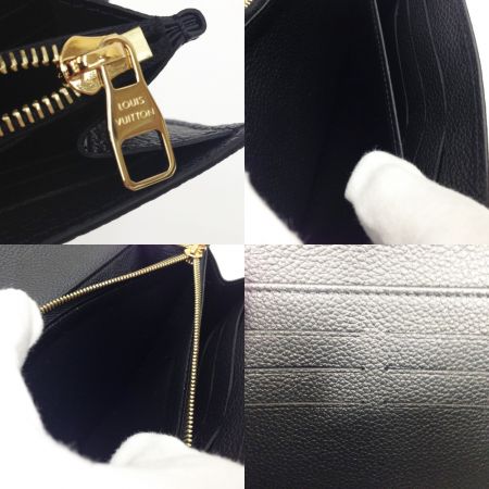  LOUIS VUITTON ルイヴィトン ポルトフォイユ・サラ バイカラー モノグラム・アンプラント レザー 長財布 M80496