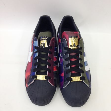  adidas アディダス A BATHING APE アディダス×アベイシングエイプ SUPERSTAR 80s スニーカー 25cm  GZ8982 未使用品